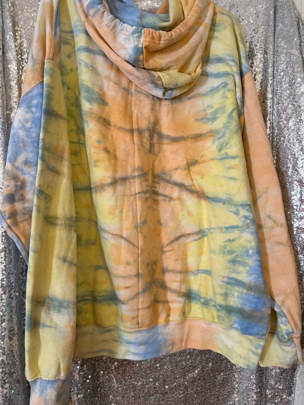 NWOT tye dye hoodie - Picture 4 of 4